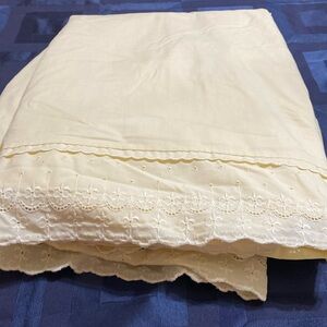 Fieldcrest Perfection Flat King Size Sheet FLAT sheet only